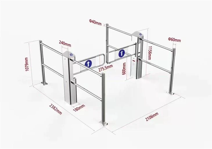 Supermarket Electric může pouze vstoupit a vyjít z brány